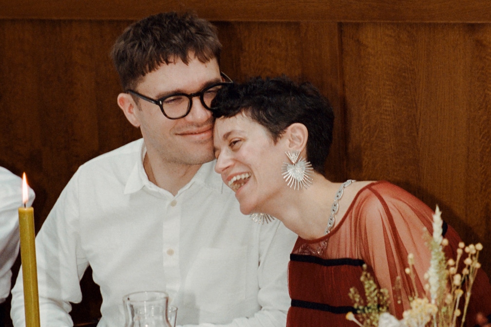 Me and Mad on our wedding day, October 2025